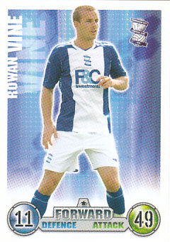 Rowan Vine Birmingham City 2007/08 Topps Match Attax #48